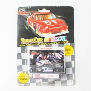 Vintage Rick‎ Mast #1 1991 Stock Car Nascar Collectors Die Cast Car